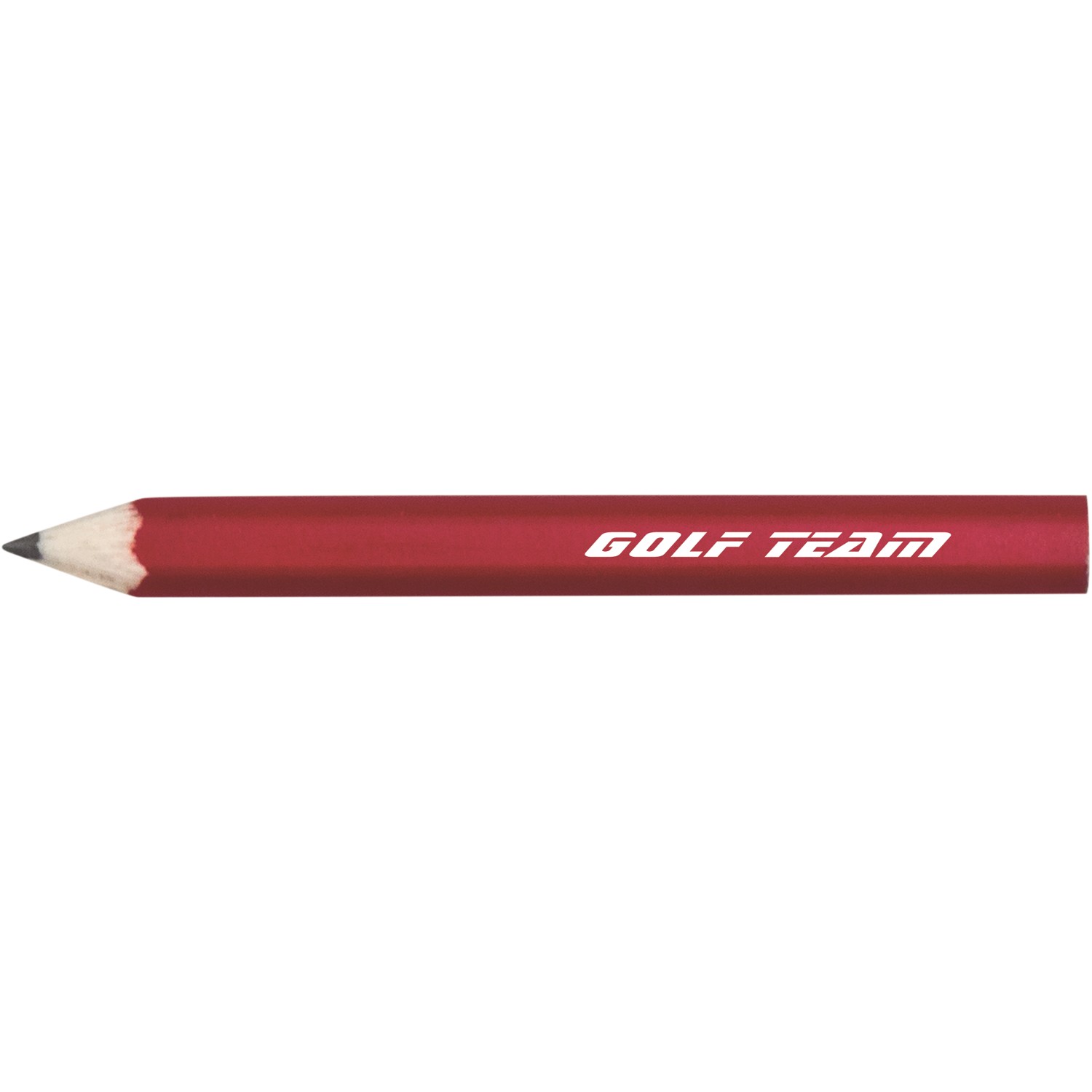 Hex Wooden Golf Pencil 1
