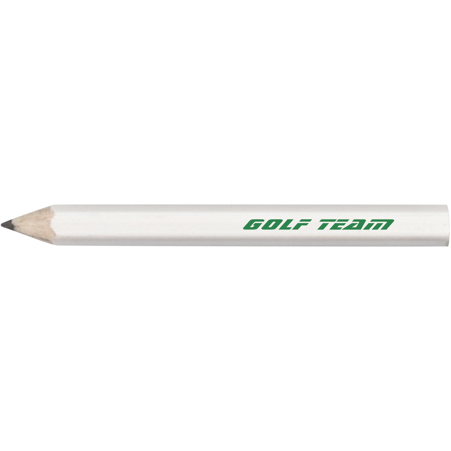 Hex Wooden Golf Pencil 1