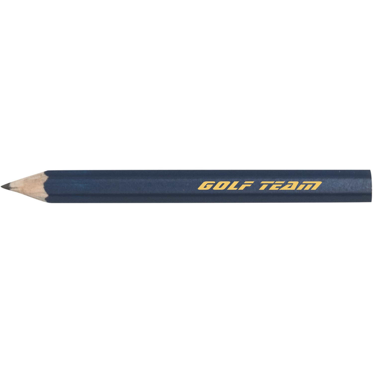 Hex Wooden Golf Pencil 1