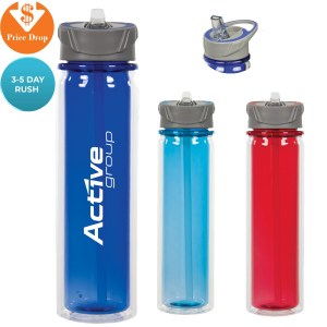 20 Oz Hydrate Double Wall Tritan Water Bottle 1 20 Oz Hydrate Double Wall Tritan Water Bottle 1
