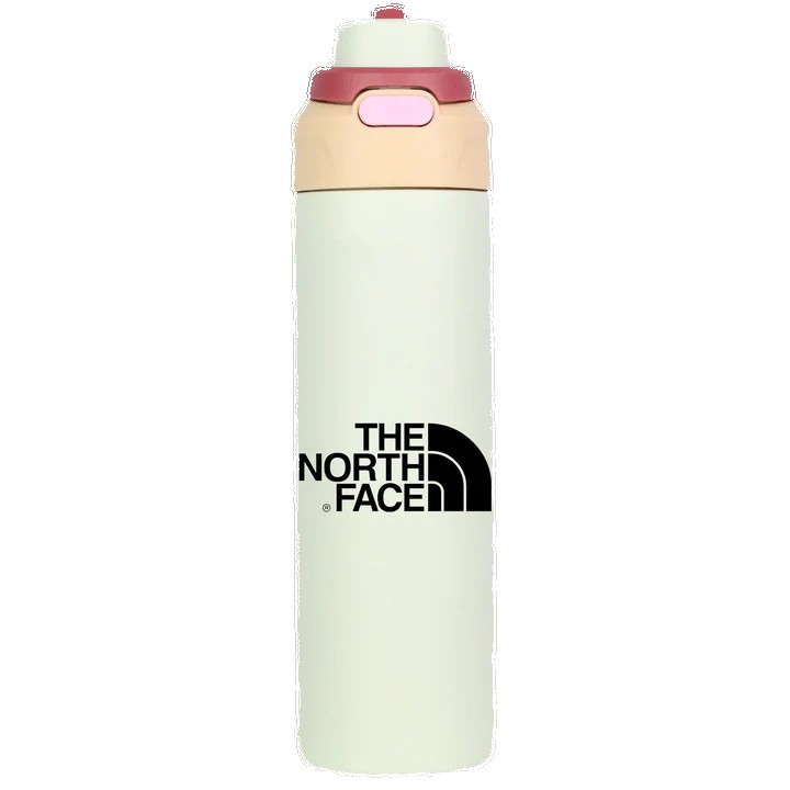 24 oz Double-Wall Stainless Steel Bottle with 2-in-1 Lid 1