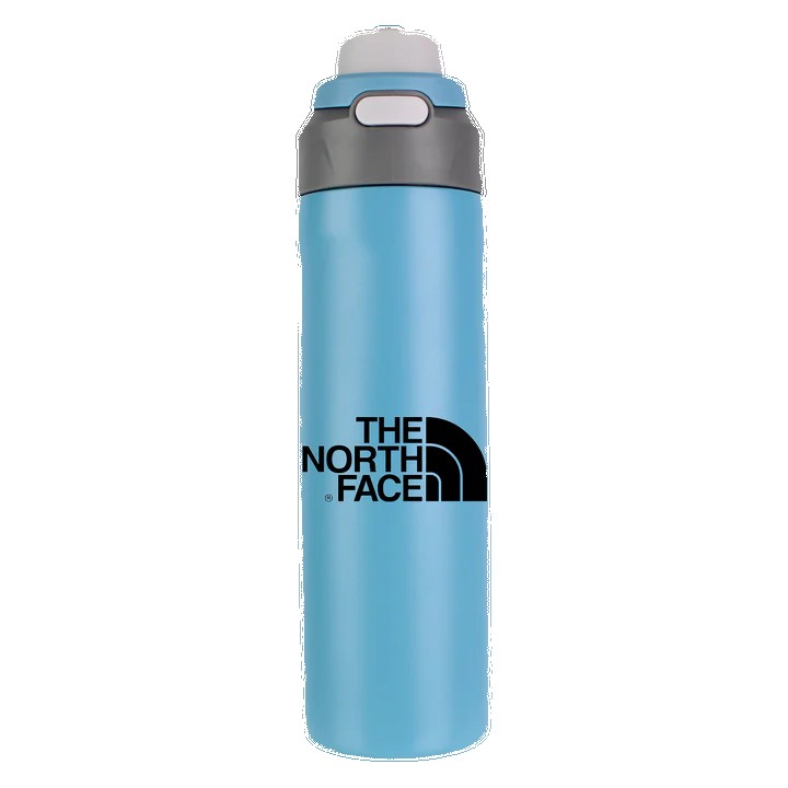 24 oz Double-Wall Stainless Steel Bottle with 2-in-1 Lid 1