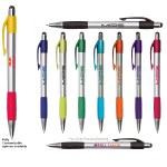 Premium Silver Stylus Pen with Metallic Accents 1 Premium Silver Stylus Pen with Metallic Accents 1