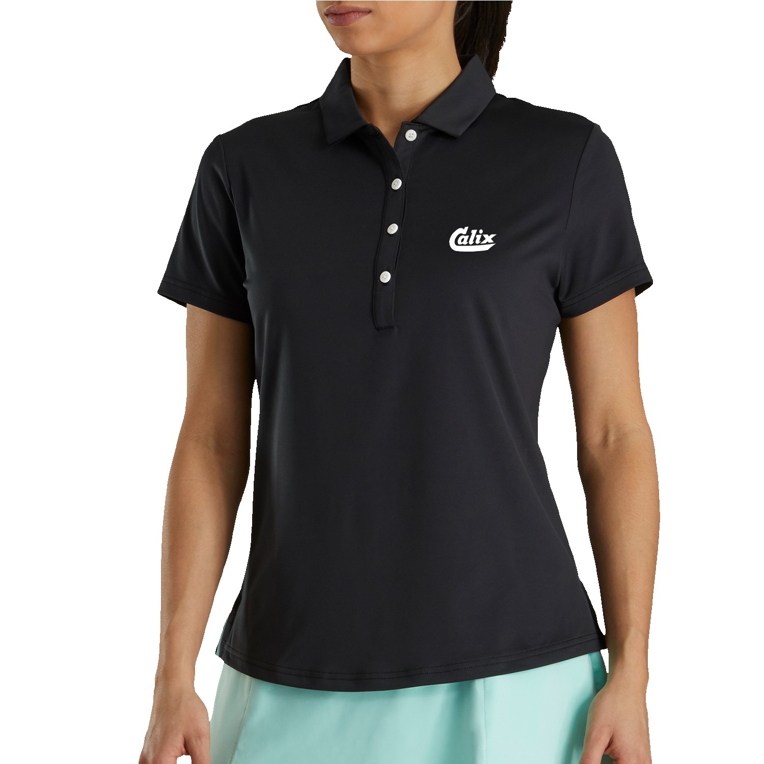 Footjoy Women's Short Sleeve Essential Shirt 1