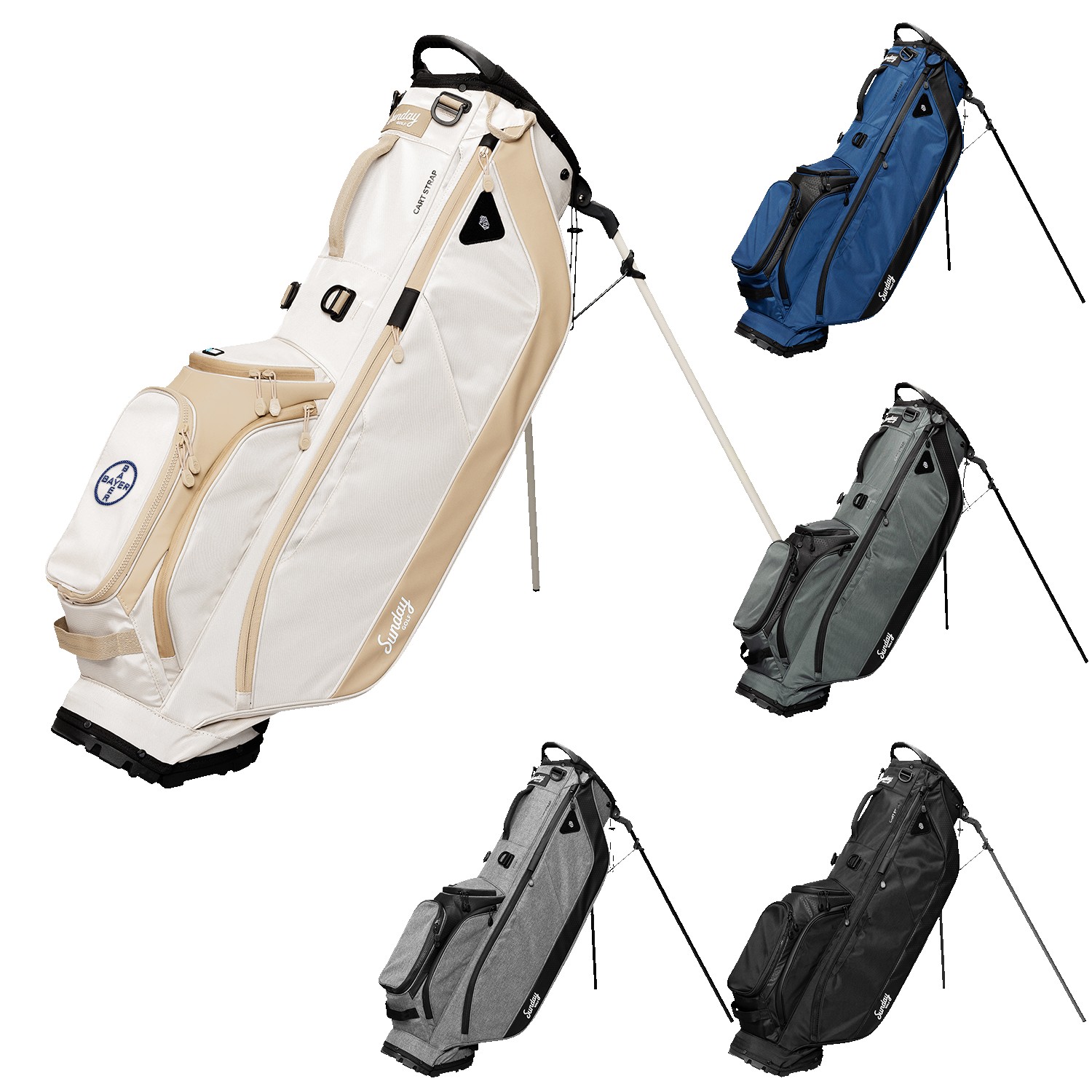 Sunday Golf Carry Stand Golf Bag 1