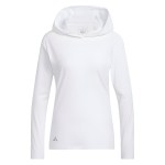 Adidas Women's Performance Hoodie - White Adidas Women's Performance Hoodie - White
