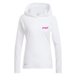 Adidas Women's Performance Hoodie - White Adidas Women's Performance Hoodie - White