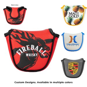 Dual Decoration Mallet Putter Head Cover 1 Dual Decoration Mallet Putter Head Cover 1