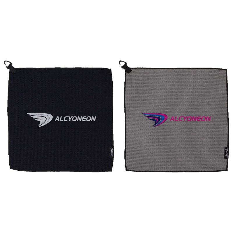 DeadHand Golf 18" x 18" Deep Waffle 100% Recycled PET Golf Towel 1 DeadHand Golf 18" x 18" Deep Waffle 100% Recycled PET Golf Towel 1