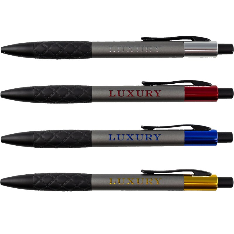 Twilightlux 2 Tone Metal Pen with Rubber Grip 1 Twilightlux 2 Tone Metal Pen with Rubber Grip 1