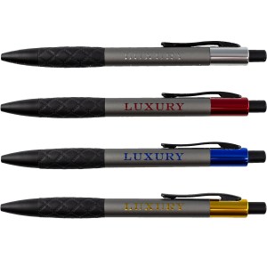 Twilightlux 2 Tone Metal Pen W/ Silicon Grip 1 Twilightlux 2 Tone Metal Pen W/ Silicon Grip 1