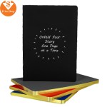 Starlight 5" X 7" Gold Edge Notebook 1 Starlight 5" X 7" Gold Edge Notebook 1