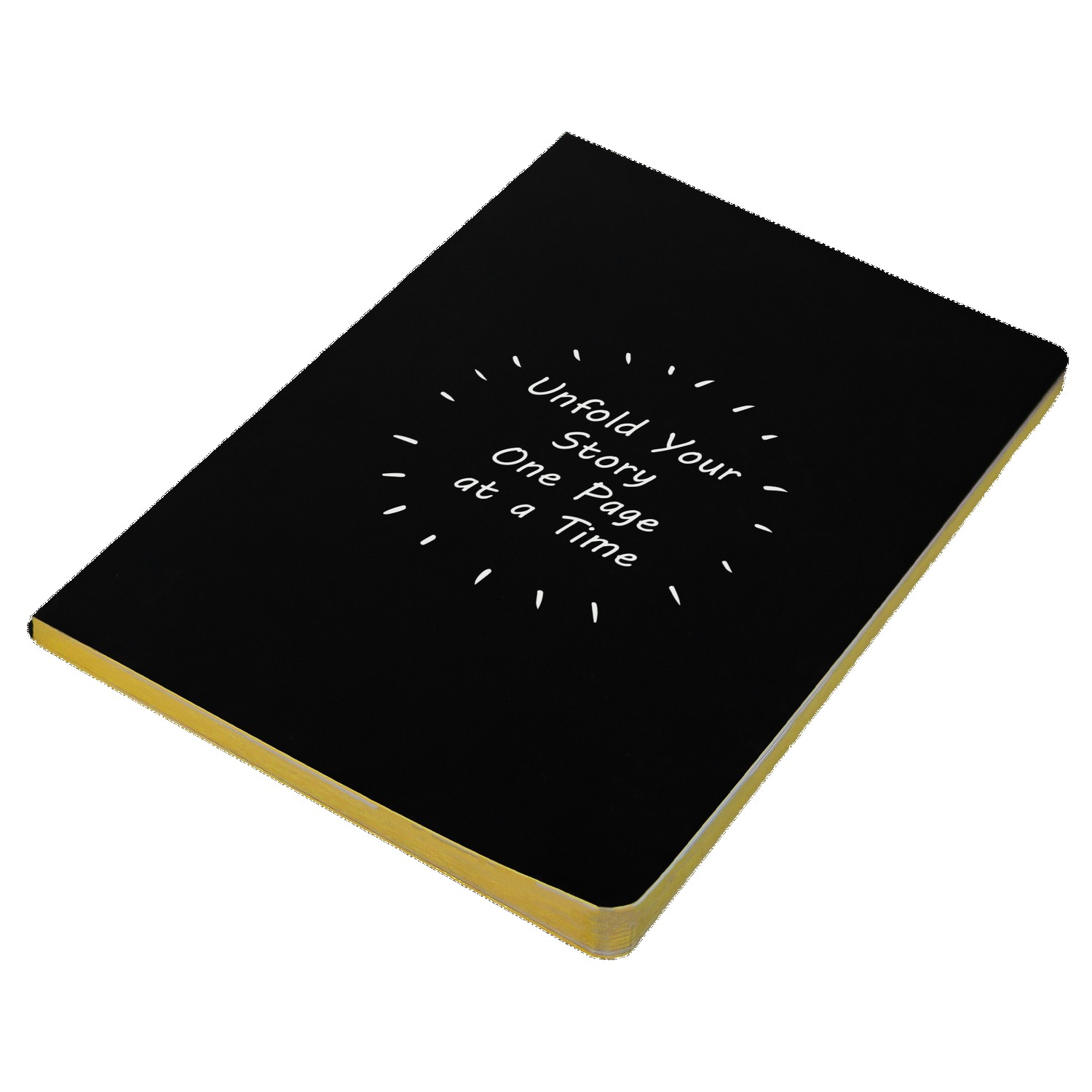 Starlight 5" X 7" Gold Edge Notebook 1