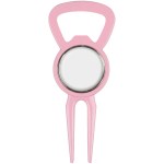 Bottle Opener Tool With Ball Marker - Pink Bottle Opener Tool With Ball Marker - Pink