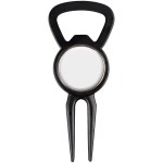 Bottle Opener Tool With Ball Marker - Black Bottle Opener Tool With Ball Marker - Black