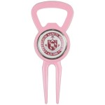 Bottle Opener Tool With Ball Marker - Pink Bottle Opener Tool With Ball Marker - Pink