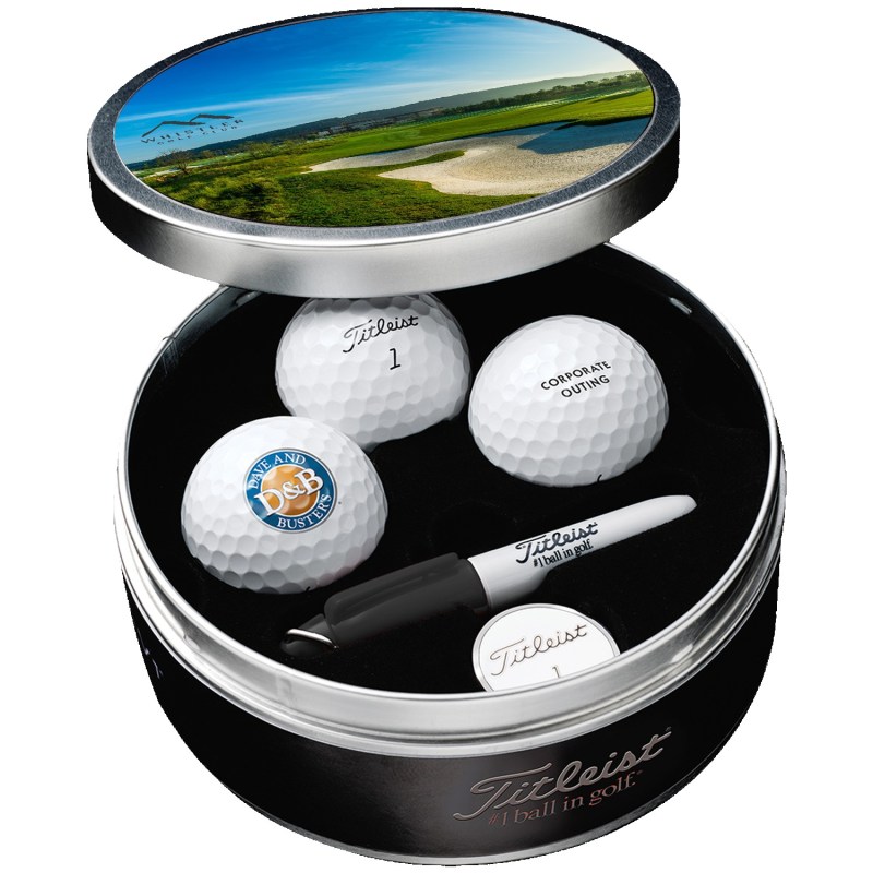 Titleist Custom Golf Ball Commemorative Tin Kit 1 Titleist Custom Golf Ball Commemorative Tin Kit 1