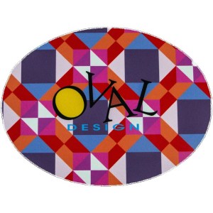 Oval Shape Soft Mouse Pad 9"x 6.75"x 0.125" 1 Oval Shape Soft Mouse Pad 9"x 6.75"x 0.125" 1