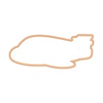 Jet Shaped Logo Sugar Cookie 2 Jet Shaped Logo Sugar Cookie 2