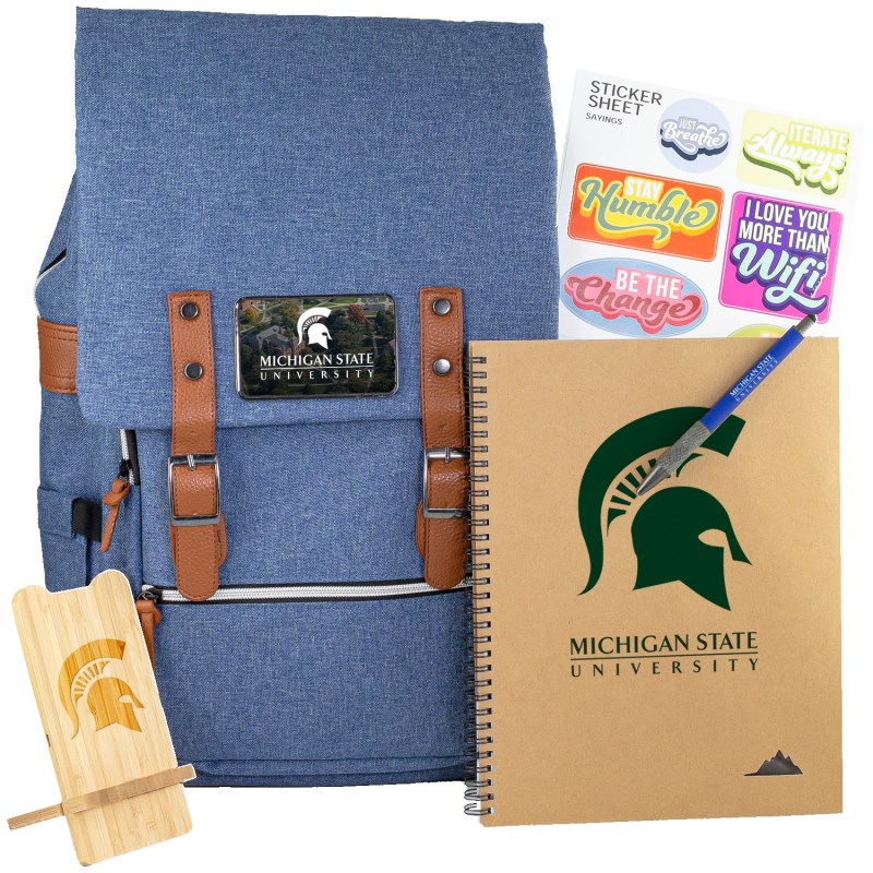 Welcome Kit with Urban Backpack, Stone Paper Notebook & Wireless Charger 1 Welcome Kit with Urban Backpack, Stone Paper Notebook & Wireless Charger 1