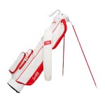 Sunday Golf Par 3 Golf Bag - Red Off White Sunday Golf Par 3 Golf Bag - Red Off White
