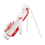 Sunday Golf Par 3 Golf Bag - Red Off White Sunday Golf Par 3 Golf Bag - Red Off White
