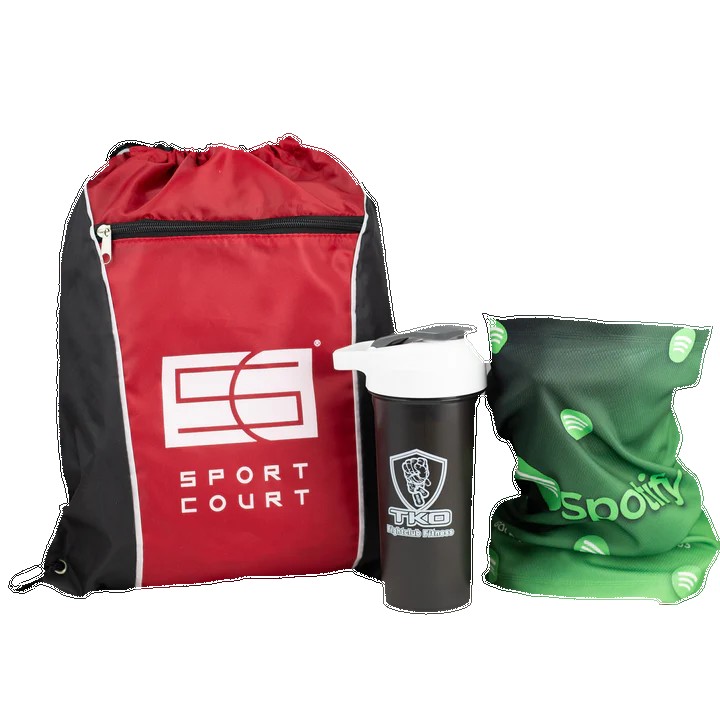 Sports Kit with Drawstring Bag, Cooling Gaiter & Leak-Proof Shaker 1 Sports Kit with Drawstring Bag, Cooling Gaiter & Leak-Proof Shaker 1