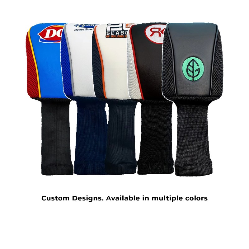 Longneck Mesh Embroidered Driver Head Cover 1 Longneck Mesh Embroidered Driver Head Cover 1