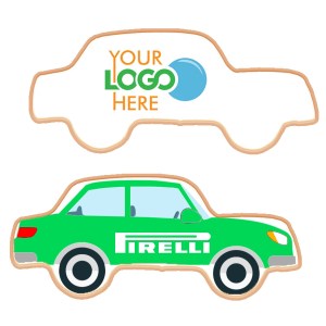 Car Shaped Logo Sugar Cookie 1 Car Shaped Logo Sugar Cookie 1
