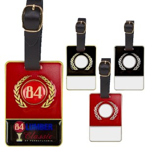 Metal Bag Tag With Colorfill 1 Metal Bag Tag With Colorfill 1