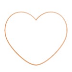 3" Heart Logo Sugar Cookie 2 3" Heart Logo Sugar Cookie 2
