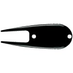 Divot Fixer W/ Ball Marker - Black Divot Fixer W/ Ball Marker - Black