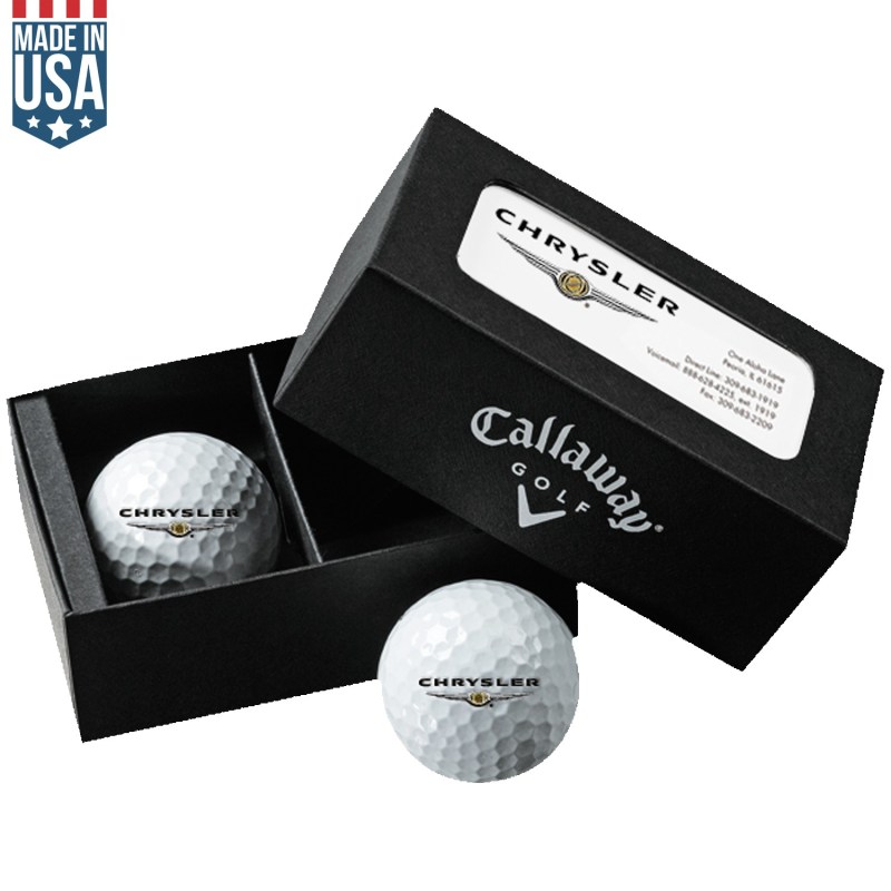Callaway Business Card Box W/ Warbird Golf Balls 1 Callaway Business Card Box W/ Warbird Golf Balls 1