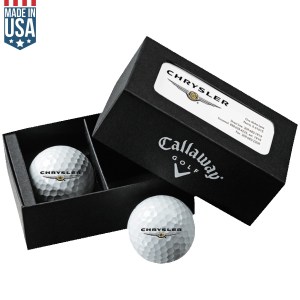 Callaway Business Card Box W/ Warbird Golf Balls 1 Callaway Business Card Box W/ Warbird Golf Balls 1