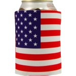 Old Glory Foam Can Cooler - Red/White/Blue Old Glory Foam Can Cooler - Red/White/Blue