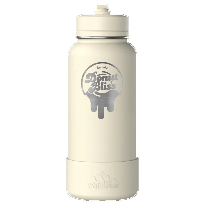 32 Oz. Hydrapeak Insulated Water Bottle w/Straw Lid 1