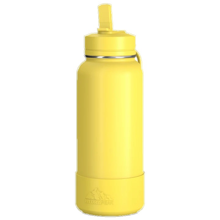 32 Oz. Hydrapeak Insulated Water Bottle w/Straw Lid 1