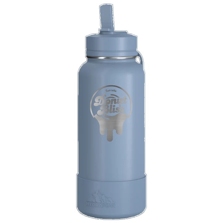 32 Oz. Hydrapeak Insulated Water Bottle w/Straw Lid 1