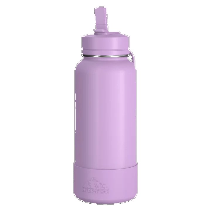 32 Oz. Hydrapeak Insulated Water Bottle w/Straw Lid 1