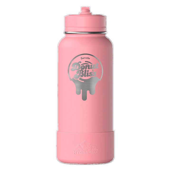 32 Oz. Hydrapeak Insulated Water Bottle w/Straw Lid 1