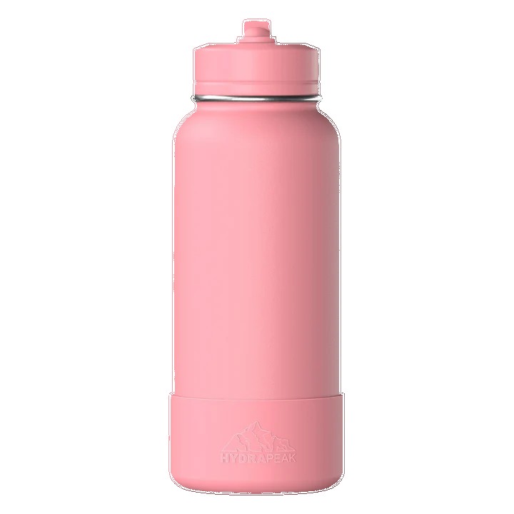 32 Oz. Hydrapeak Insulated Water Bottle w/Straw Lid 1