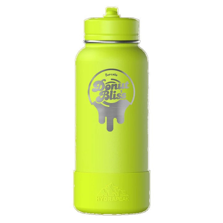 32 Oz. Hydrapeak Insulated Water Bottle w/Straw Lid 1