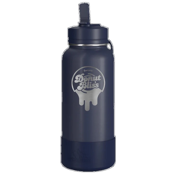 32 Oz. Hydrapeak Insulated Water Bottle w/Straw Lid 1