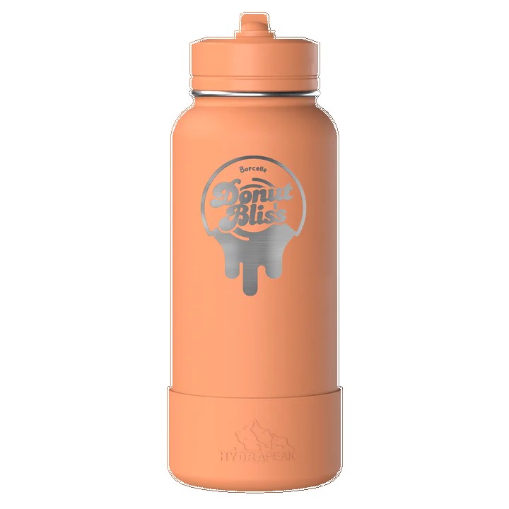 32 Oz. Hydrapeak Insulated Water Bottle w/Straw Lid 1