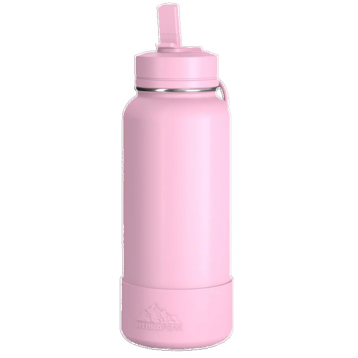 32 Oz. Hydrapeak Insulated Water Bottle w/Straw Lid 1