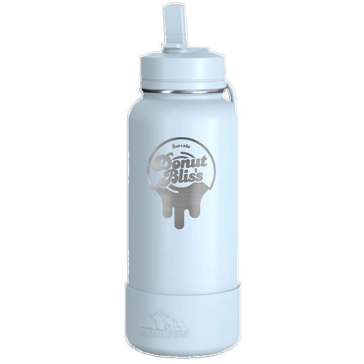 32 Oz. Hydrapeak Insulated Water Bottle w/Straw Lid 1