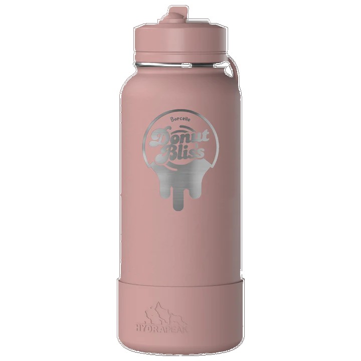 32 Oz. Hydrapeak Insulated Water Bottle w/Straw Lid 1