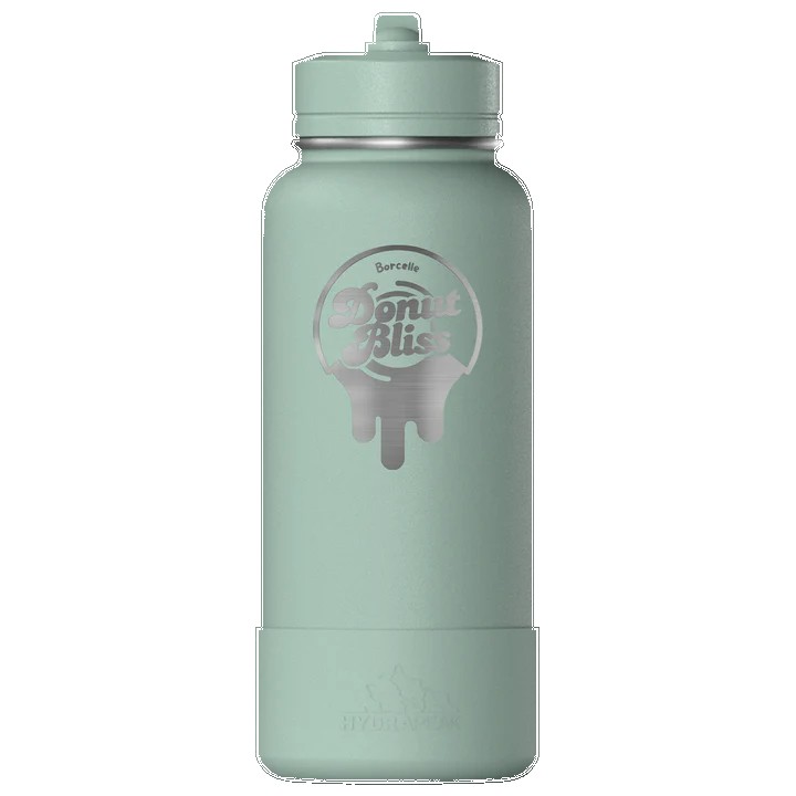 32 Oz. Hydrapeak Insulated Water Bottle w/Straw Lid 1