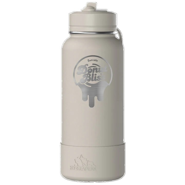 32 Oz. Hydrapeak Insulated Water Bottle w/Straw Lid 1