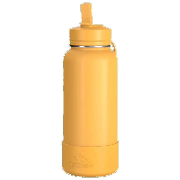 32 Oz. Hydrapeak Insulated Water Bottle w/Straw Lid 1